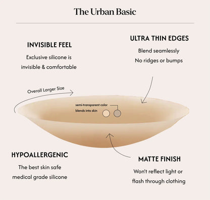 No show Nipple Covers | Non - adhesive