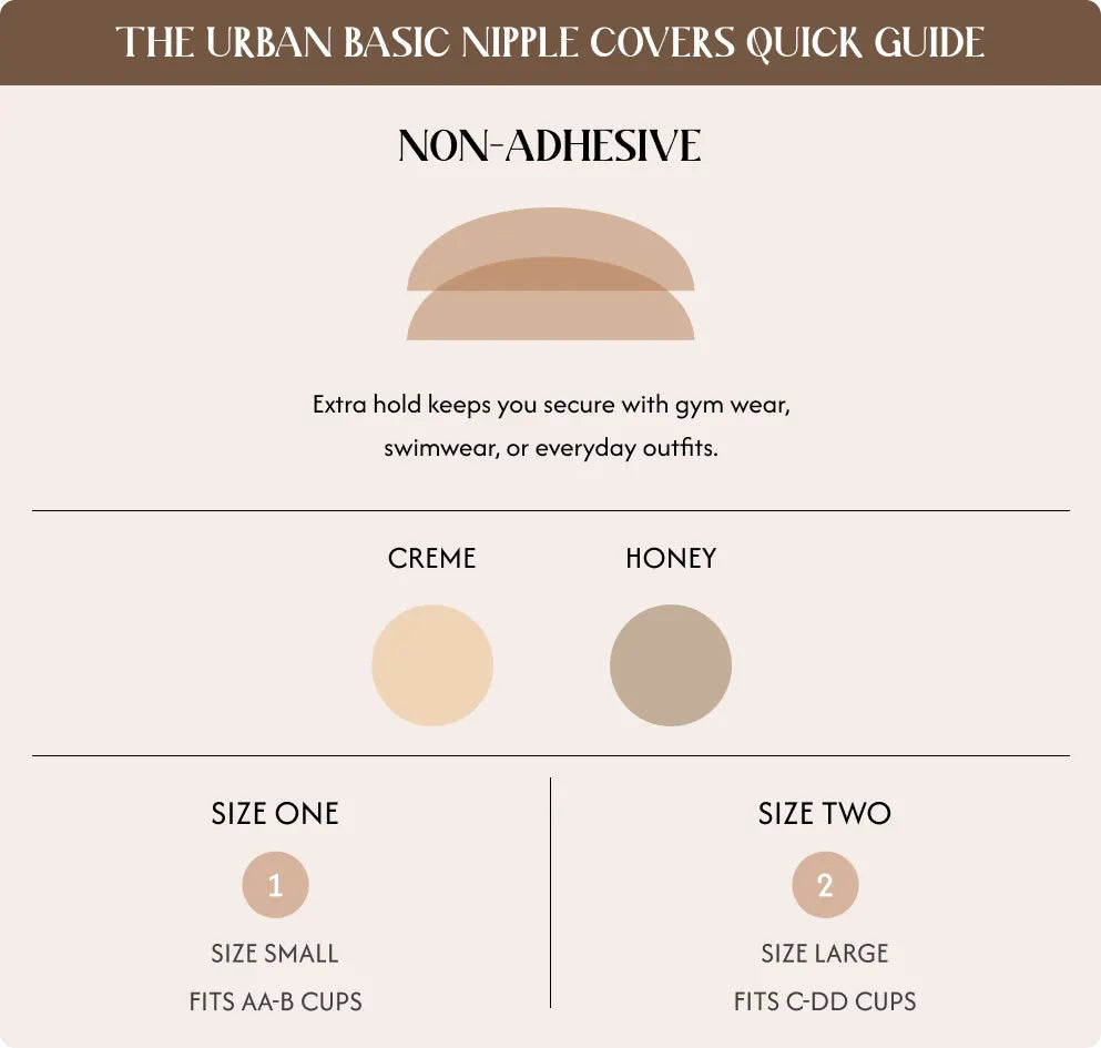 No show Nipple Covers | Non - adhesive