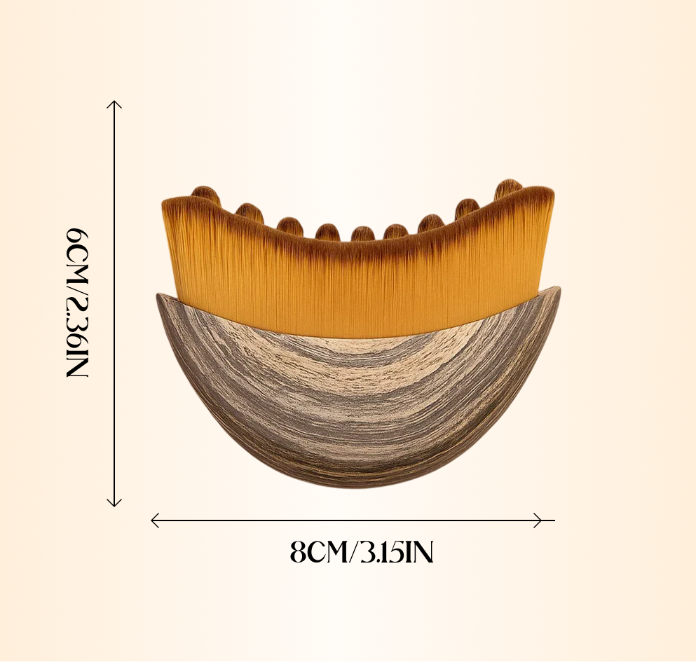 The urban basic | Lymphatic contour Brush | Reduce puffiness