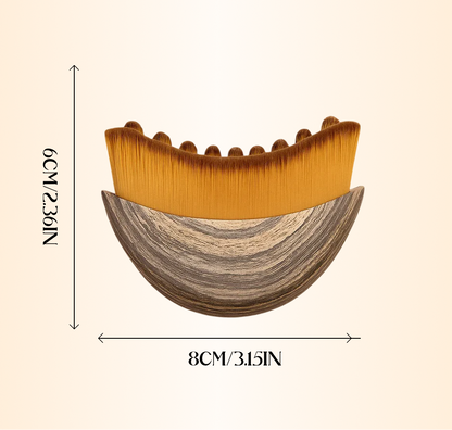 The urban basic | Lymphatic contour Brush | Reduce puffiness