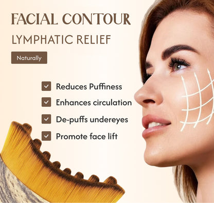 The urban basic | Lymphatic contour Brush | Reduce puffiness